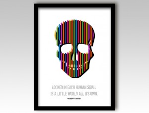 Skull Art Print