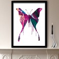 Purple Butterfly Art Print