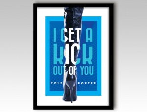 Cole Porter - I Get A Kick Art Print