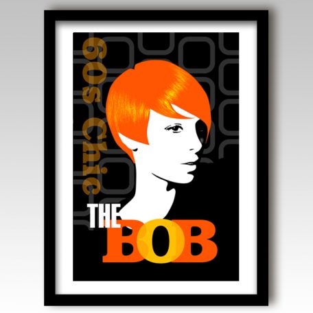 Bob Hairstyle Art Print
