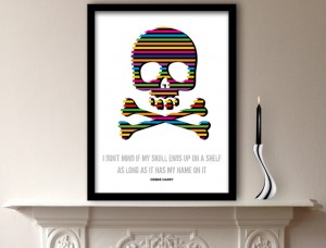 Skull & Crossbones Art Print