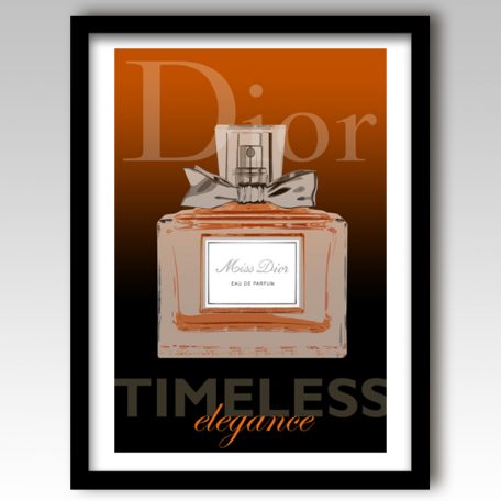 Dior Perfume Art Print